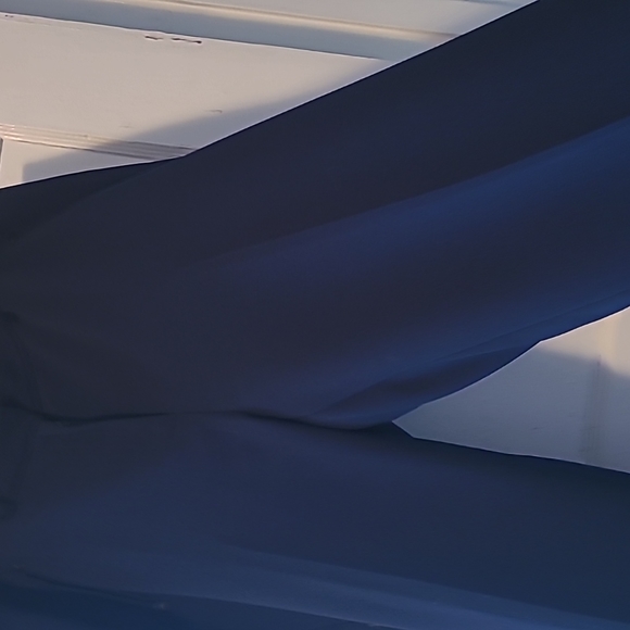 Lagerfeld Navy Trousers - Picture 5 of 10